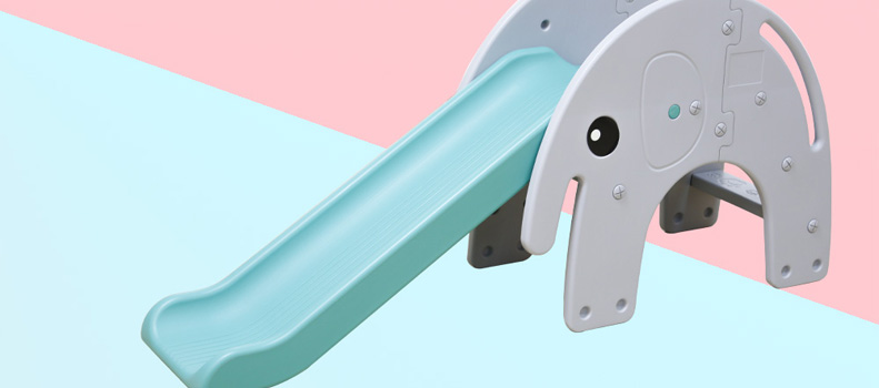 Children slide